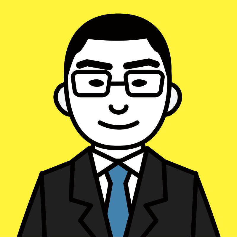 新藤さんの似顔絵